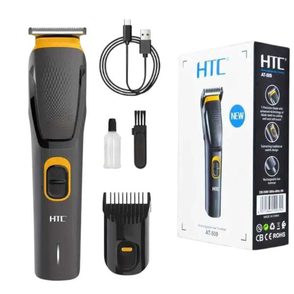 HTC AT-509 রিচার্জেবল পুরুষদের দাড়ি ট্রিমার