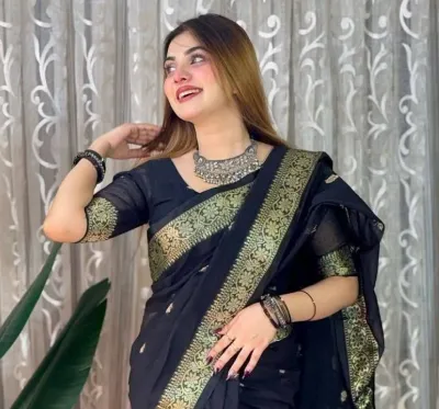 ঐতিহ্যবাহী টাঙ্গাইল বুননের শাড়ি ব্লাউজ পিসসহ, 6 রং
