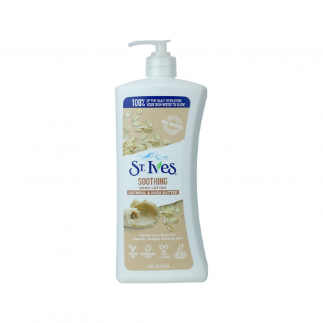 St. Ives Soothing Oatmeal & Shea Butter Body Lotion 621ml (USA)
