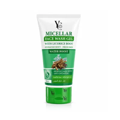 YC Micellar লিকোরিস রুট Water Boost ফেস ওয়াশ জেল 150ml