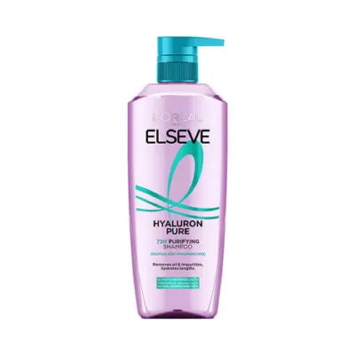 L'Oreal Elseve Hyaluron Pure 72H পিউরিফাইং শ্যাম্পু 620ml