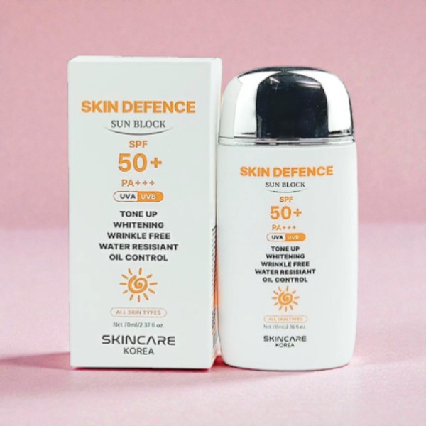 Skincare Korea স্কিন ডিফেন্স সান ব্লক SPF 50+ PA+++ 70ml