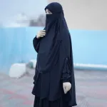 Iqra রেডি হিজাব, নরম চেরি কাপড়