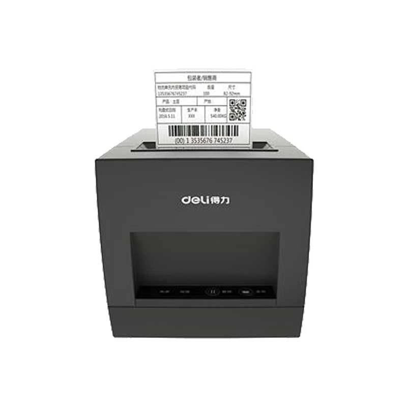 Deli E886BW Label Printer (3.14 inch/80mm, 203dpi)