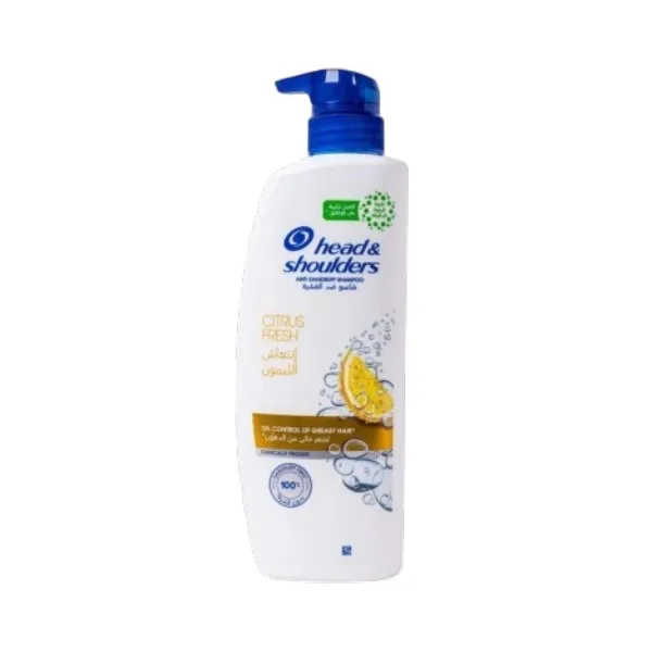 Head & Shoulders Citrus Fresh অ্যান্টি-ড্যানড্রাফ শ্যাম্পু 500ml