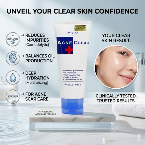 Mistine Acne Clear ফেসিয়াল ফোম 85 গ্রাম