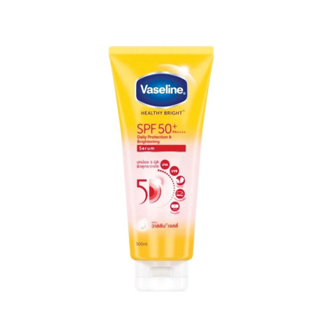 Vaseline Healthy Bright SPF 50+ PA++++ ডেইলি প্রোটেকশন ও ব্রাইটেনিং সিরাম 300ml