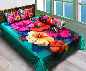 Best 3D Design Bed Sheet