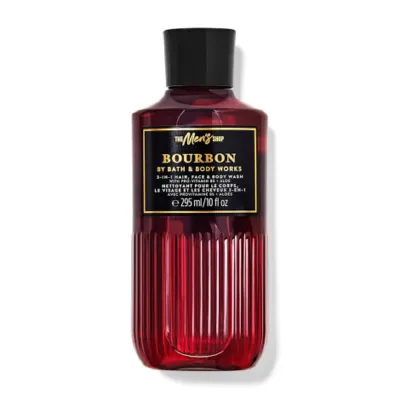 Bath & Body Works দ্য মেনস শপ বোর্বন 3-ইন-1 বডি ওয়াশ 295 মিলি