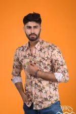 Men's Slim Fit Cotton Formal Shirt, 6 Colour Choices