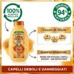 Garnier Ultra Dolce Tesori di Miele মধুযুক্ত শ্যাম্পু 250ml