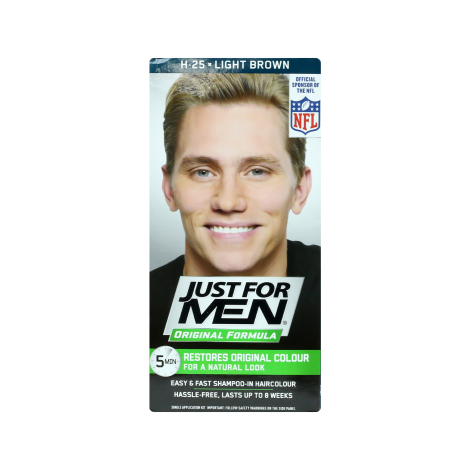 Just For Men 5 মিনিটের হেয়ার কালার - Light Brown