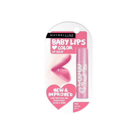 Maybelline Baby Lips Color Lip Balm SPF11 - Pink Lolita (India)