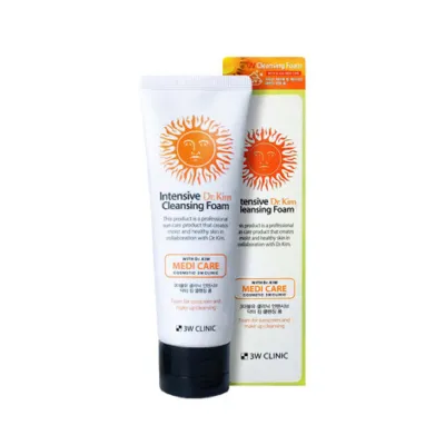 3W Clinic ইনটেনসিভ Dr.Kim ক্লেনজিং ফোম 120ml