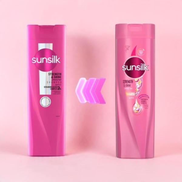 Sunsilk Strength & Shine সিরামাইড গ্লস শ্যাম্পু 400ml
