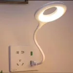 USB স্মার্ট ভয়েস কন্ট্রোল LED লাইট – অফলাইন ভয়েস, 360° ফ্লেক্সিবল রিডিং ল্যাম্প