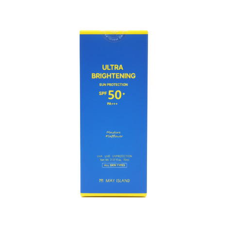 May Island আল্ট্রা ব্রাইটেনিং সানস্ক্রিন SPF 50+ PA+++ 70ml