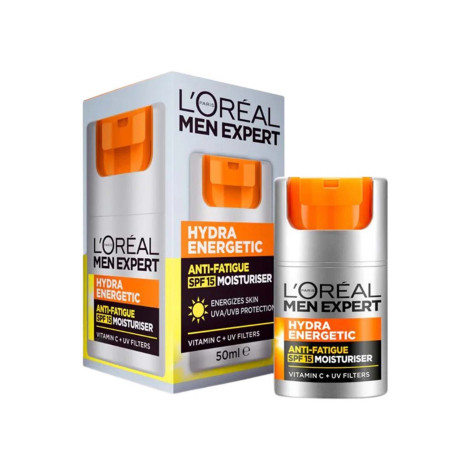 L'Oreal Men Expert Hydra Energetic Anti-Fatigue Moisturiser SPF15 50ml (Germany)