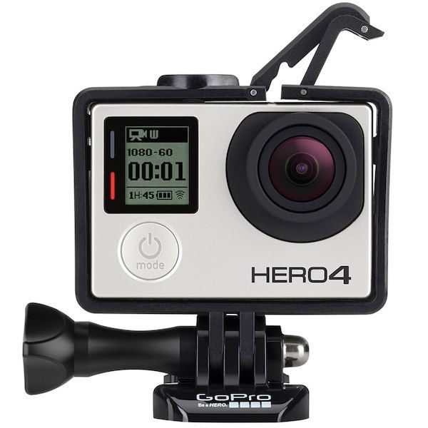 GoPro Hero 4 সিলভার - ওয়াটারপ্রুফ স্পোর্টস অ্যাকশন ক্যামেরা