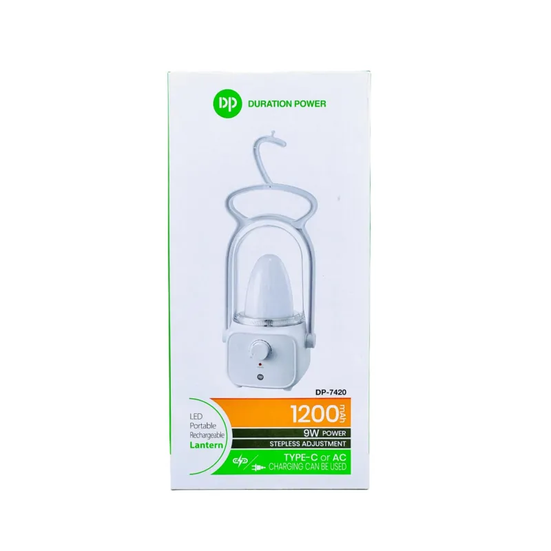 DP-7420 পোর্টেবল রিচার্জেবল LED ইমার্জেন্সি ক্যাম্পিং লণ্ঠন