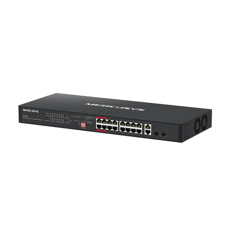 Mercusys MS120GP 20-Port Unmanaged Rackmount Switch