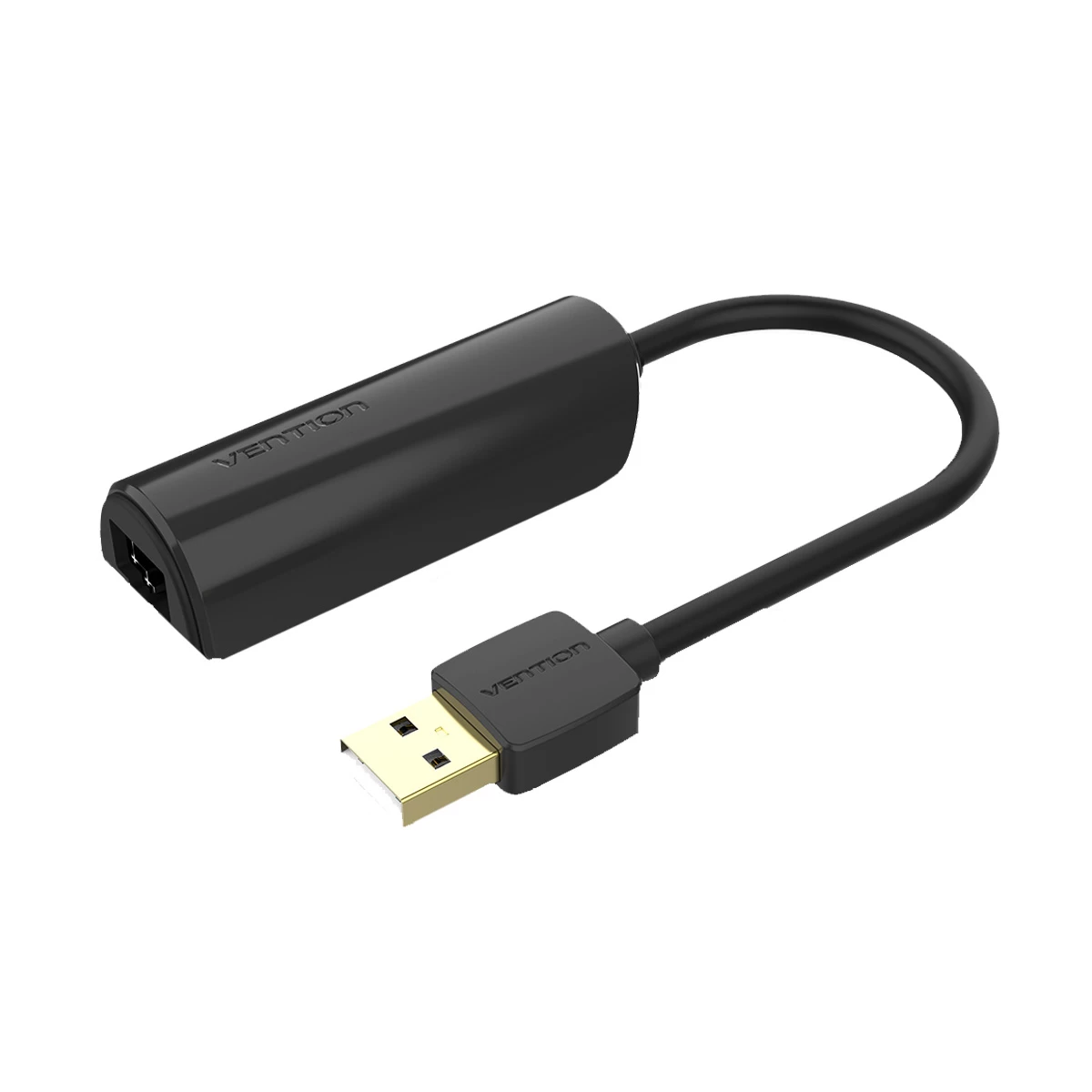 Vention CEGBB USB Male to LAN Female Converter 0.15m Black