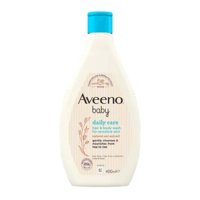 Aveeno Baby Daily Care হেয়ার ও বডি ওয়াশ 400ml