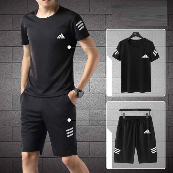 Men's T-Shirt and Pants Set in P.P Fabric, 160 and 180 GSM