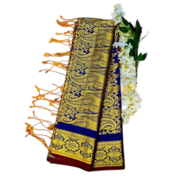 Premium Silk Katan Sari for Special Occasions