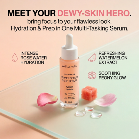 Wet N Wild - Prime Focus Moisturizing Foundation Primer 30ml (China)