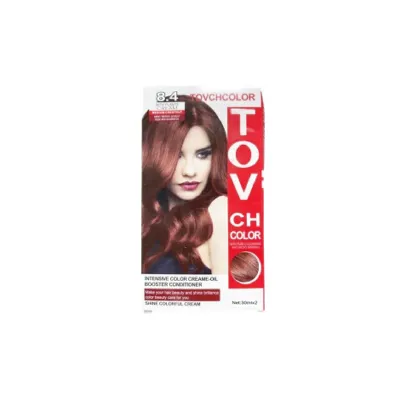 Tovch হেয়ার কালার 30ml*2 - 8.4 মিডিয়াম চেস্টনাট