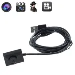 USB কেবল মিনি ওয়্যার্ড বাটন স্পাই হিডেন ক্যামেরা