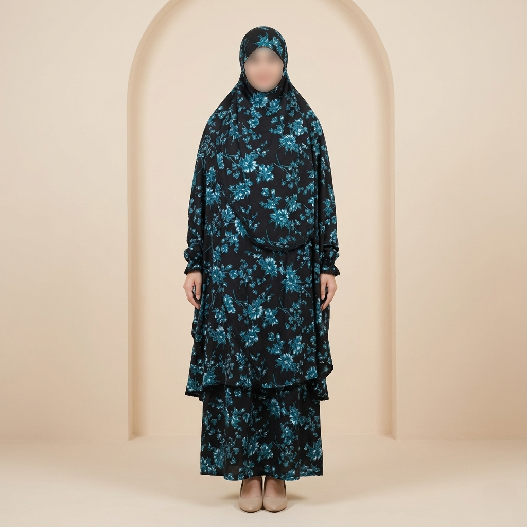 প্লাজো লং খিমার সেট – লিনেন কাপড়