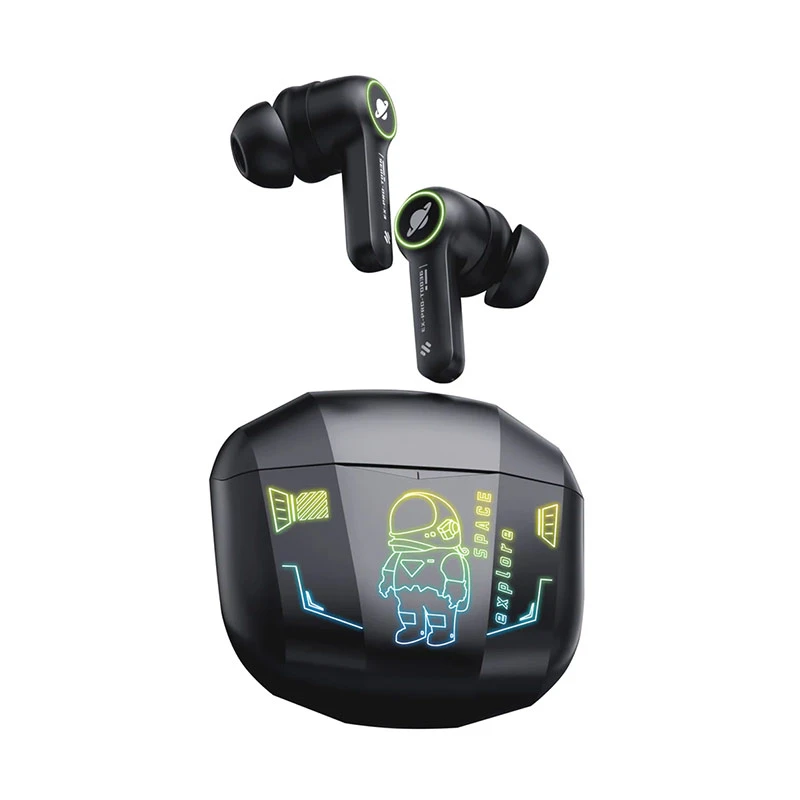 Onikuma T36 RGB Gaming Bluetooth Earbuds Black