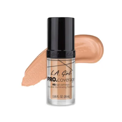 LA Girl Pro Coverage HD লং ওয়্যার ইলুমিনেটিং ফাউন্ডেশন Porcelain