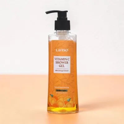 Lavino Vitamin C ও অরেঞ্জ এক্সট্র্যাক্ট শাওয়ার জেল 330ml