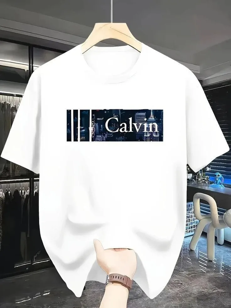 Single Jersey Cotton Drop Shoulder T-Shirt, DTF Print, M to XL