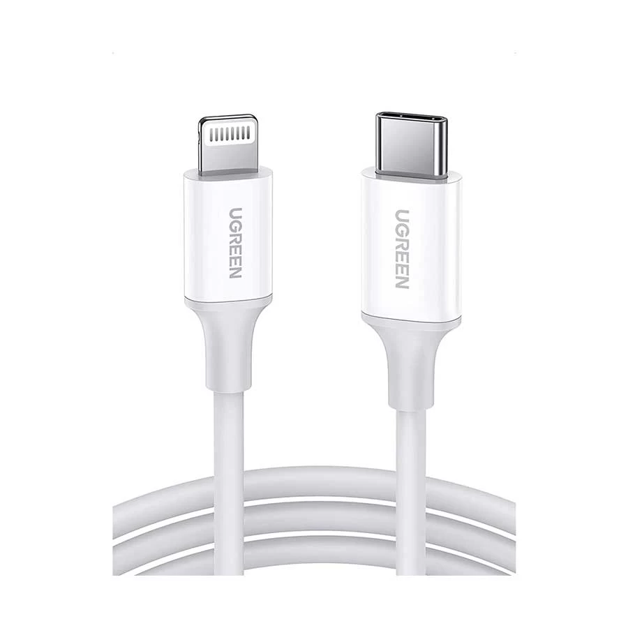 UGREEN US171 60749 USB-C to Lightning 2 Meter White Cable