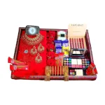 Royal এমব্রয়ডারি সিল্ক শাড়ি সেট