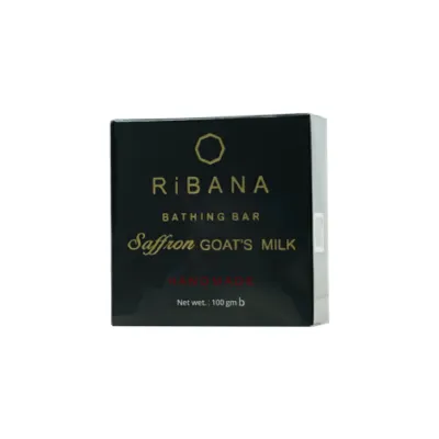 Ribana স্যাফরন গোট মিল্ক সাবান 110g