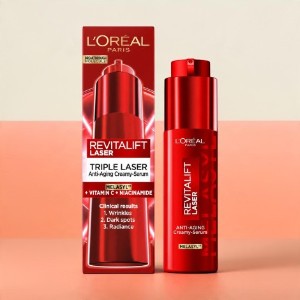 L'Oreal Revitalift Laser Triple Laser অ্যান্টি এজিং ক্রিমি সিরাম 50ml