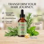 Mielle Rosemary Mint স্ক্যাল্প ও হেয়ার স্ট্রেংদেনিং অয়েল 59ml