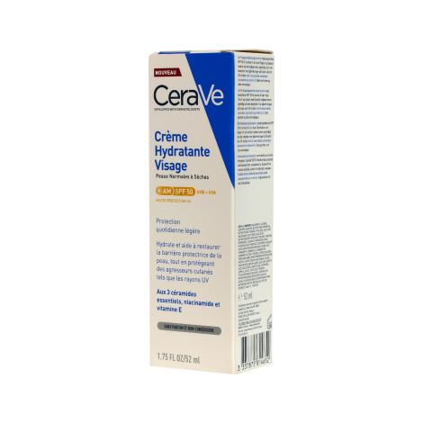 CeraVe ফেসিয়াল ময়েশ্চারাইজিং লোশন AM SPF50 52ml