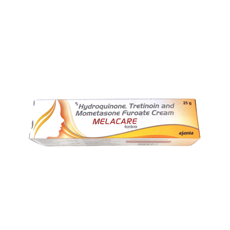 Melacare হাইড্রোকুইনোন, ট্রেটিনয়িন ও মোমেটাসোন ফুরোয়েট ক্রিম 25g