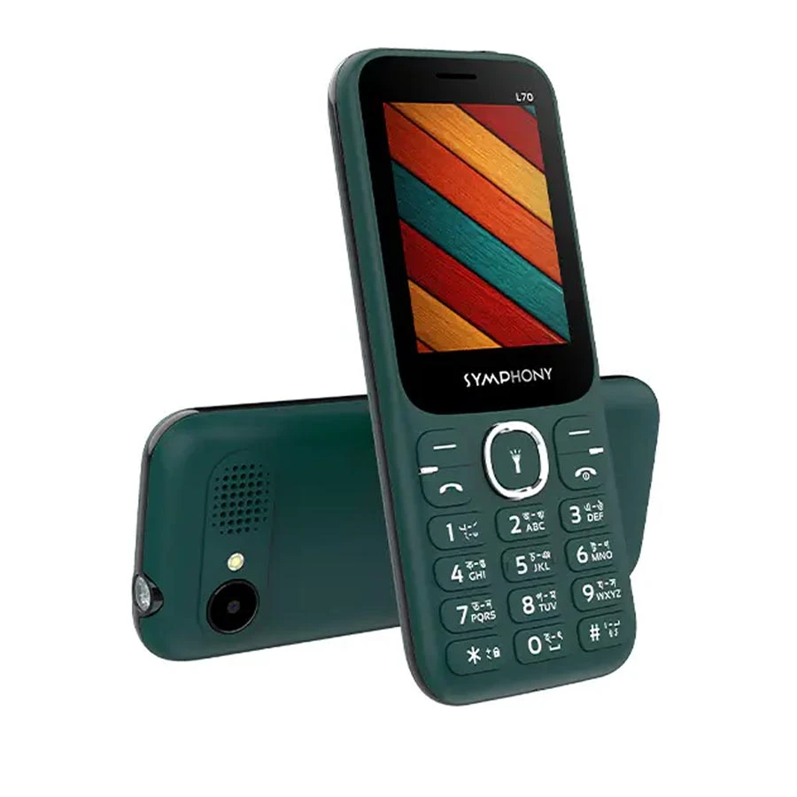 Symphony L70 Forest Green Feature Phone (Dual Sim)