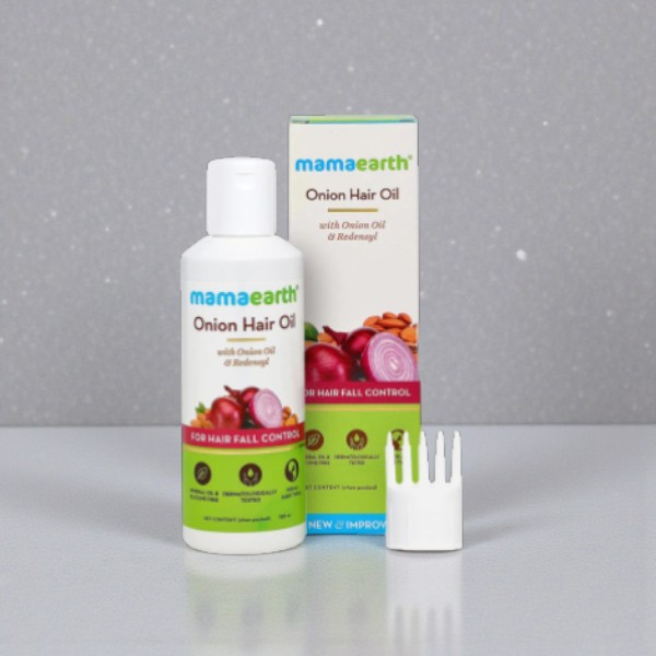 Mamaearth অনিয়ন হেয়ার অয়েল Hair Fall Control 150ml