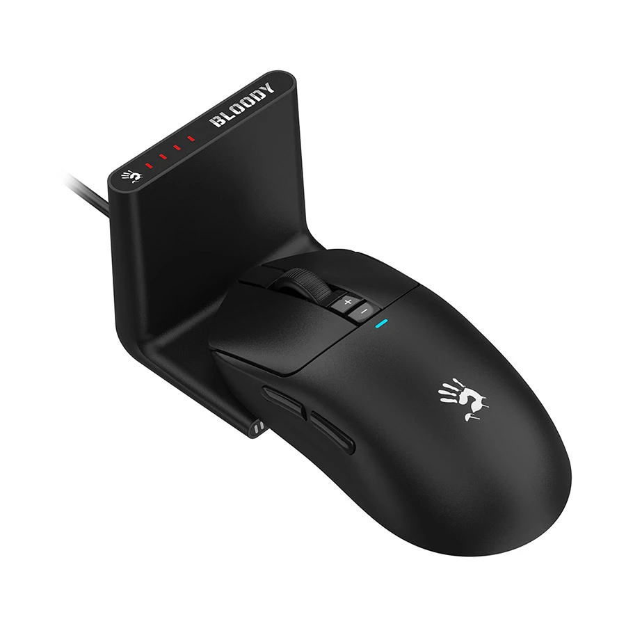 A4Tech Bloody R72 Ultra Duo Black Wireless Gaming Mouse with Dock