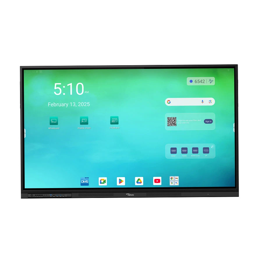 Optoma 3653RK-C2 65 Inch 4K UHD Android 14 Interactive Flat Panel