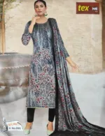100% কটন ডিজিটাল প্রিন্টেড থ্রি পিস