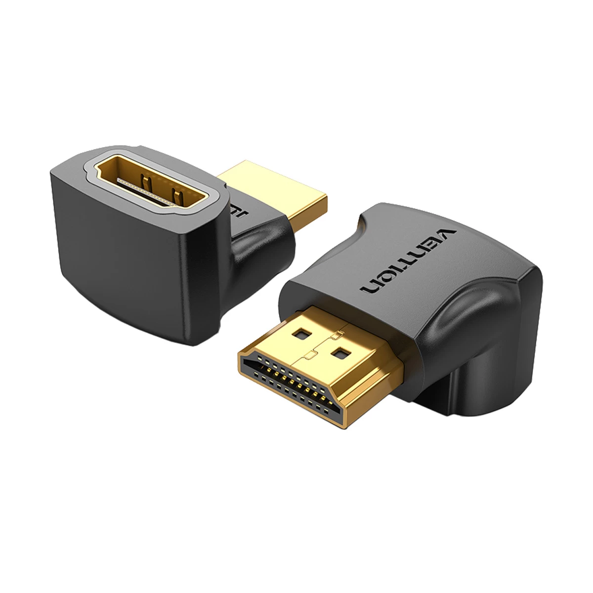Vention AINB0 HDMI Male to Female 270 Degree Converter Black